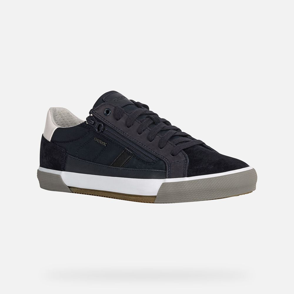 Geox Sneakers Navy Kaven - Geox Mens Shoes - QVLGBH049